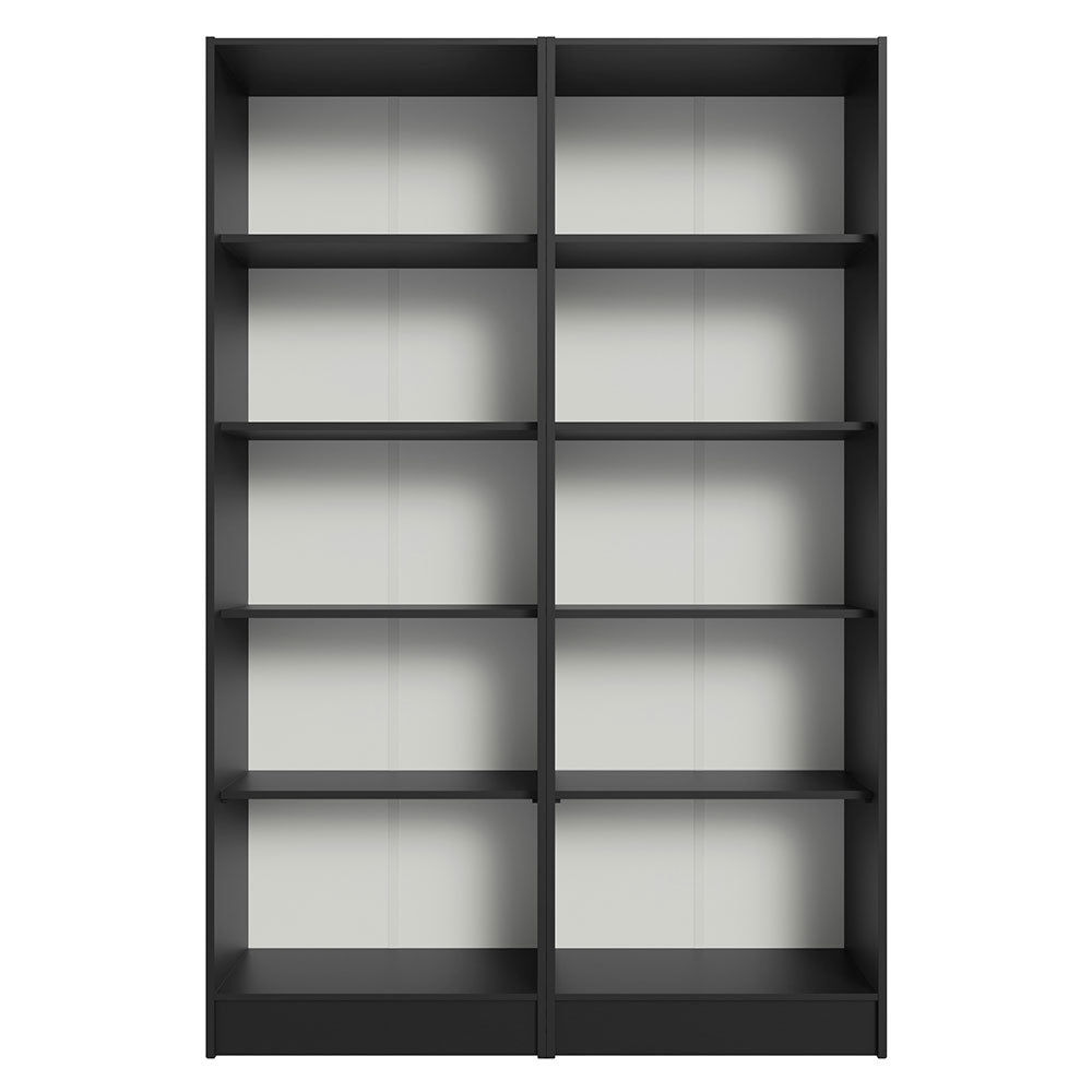 
                  
                    Load image into Gallery viewer, Madesa Garage Set 2 Pantry Storage Cabinet with 10 Utility Shelves 47 Inch Wooden Organization Unit for Garage - Black
                  
                