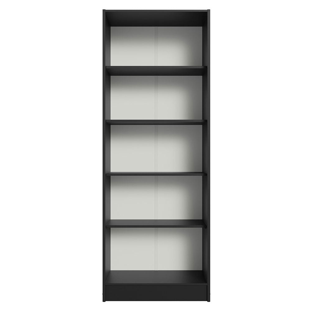 
                  
                    Load image into Gallery viewer, Madesa Kitchen Pantry Storage Cabinet 2 Doors with 5 Utility Shelves 23 Inch Wooden Organization Unit for Kitchen - Black
                  
                